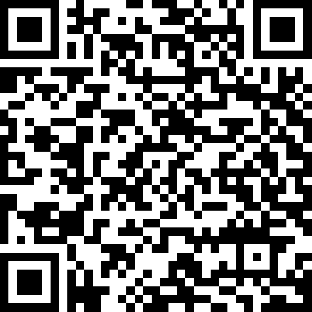 QR code of the link to the Storage Analyser application